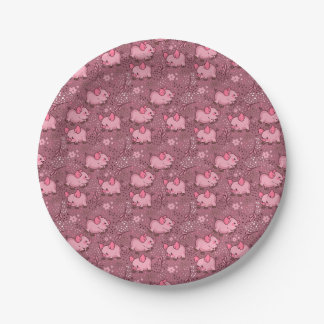 Little Piggies Paper Plates