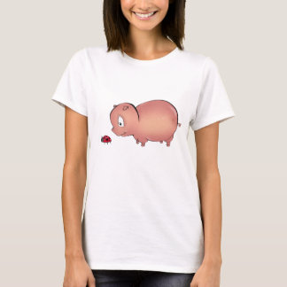 Little Piggy follows Ladybug T-Shirt