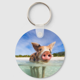 Little piglet key ring