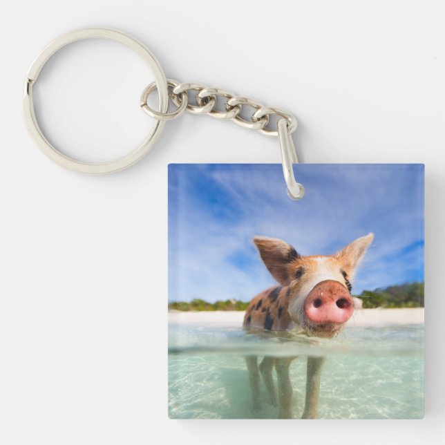 Little piglet key ring (Front)