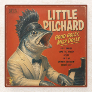 Little Pilchard Album: a Parody Glass Coaster