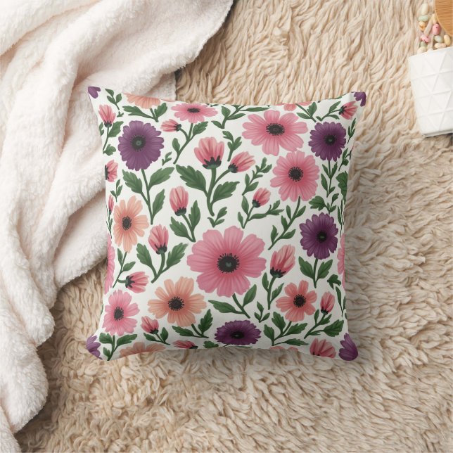 little pink daisy cushion (Blanket)