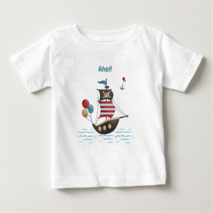 Little Pirate Ahoi! Baby T-Shirt
