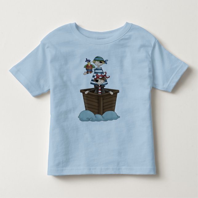 Little Pirates Toddler T-Shirt (Front)