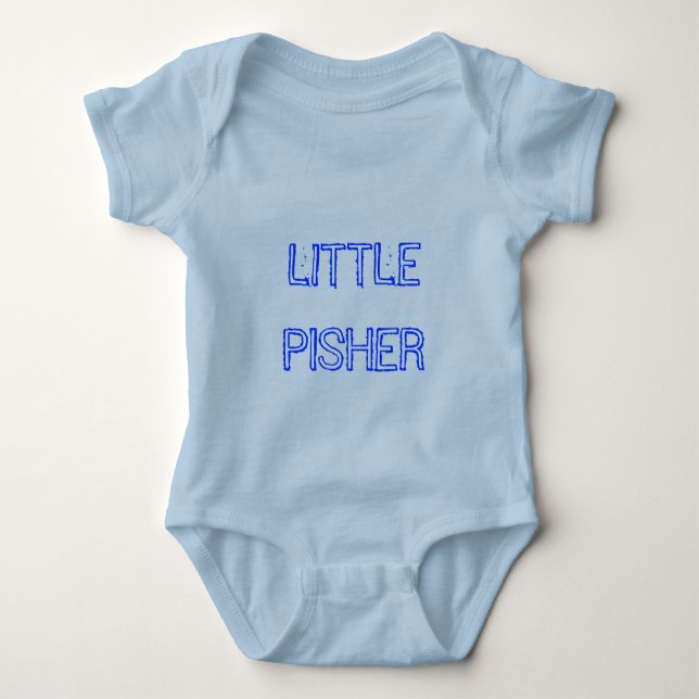 LITTLE PISHER Jewish t shirt or (Front)