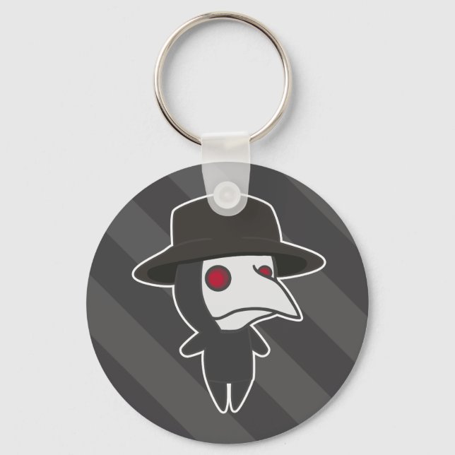 Little Plague Doctor Key Ring (Front)