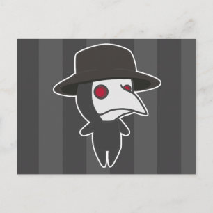Little Plague Doctor Postcard