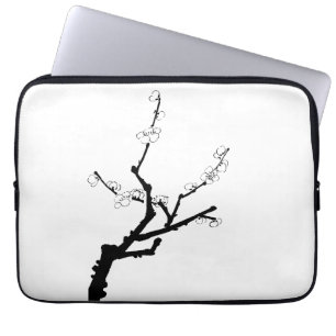 Little Plum Blossom Twig Laptop Sleeve