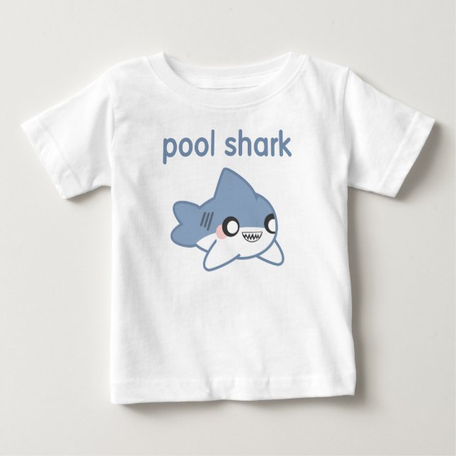 Little Pool Shark Kids T-shirts (Front)