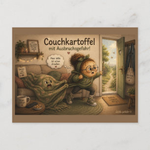 Little Potato at Home – Greeting Card