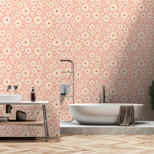 Little Powder Pink Flowers Wallpaper