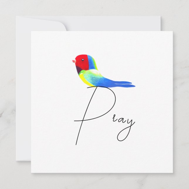 Little Prayer Bird (Front)
