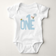 Little Prince 1st Birthday Baby Bodysuits