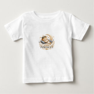 Little Prince Baby Bear Crown T-Shirt