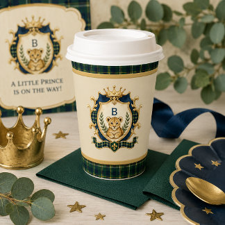 Little Prince Baby Boy Baby Shower |  Paper Cups