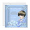 Little Prince Baby Shower Boy Blue Toy Bear