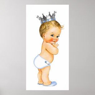 Little Prince Baby Shower Poster