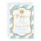 Little Prince Birthday Invitation in Blue & Gold