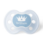 Little Prince Blue Baby Boy Custom Monogram
