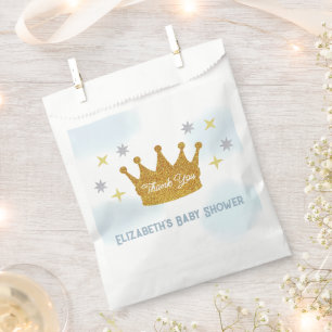 Little Prince Boy Baby Shower Favour Bag