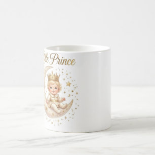 Little Prince Luxury Baby Mug   Cute Crown Baby 