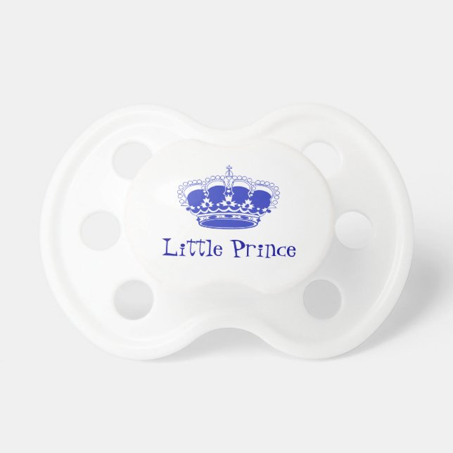 Little Prince Royal Baby Crown Dummy (Front)