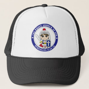 Little Prince Tat Tat Warrior Style Trucker Hat B