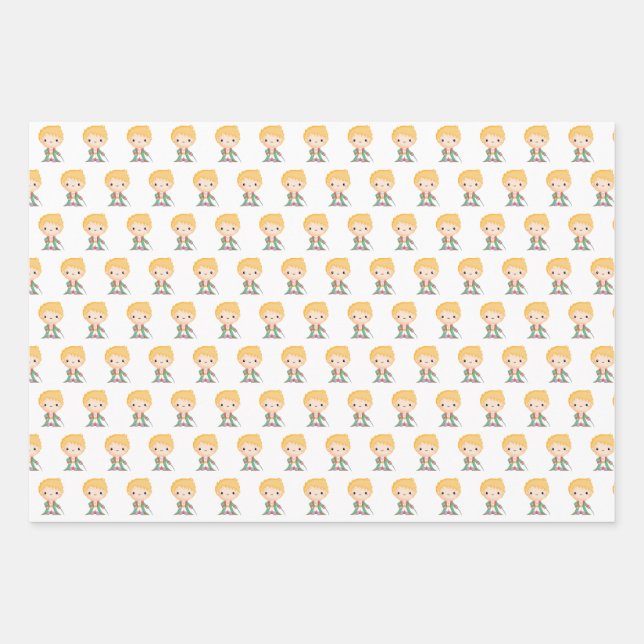 Little Prince Wrapping Paper Sheet (Front)