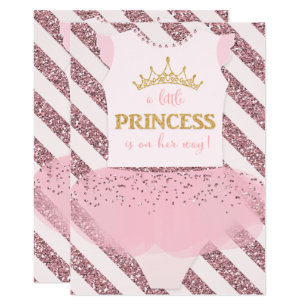 Little Princess Baby Shower Invitation