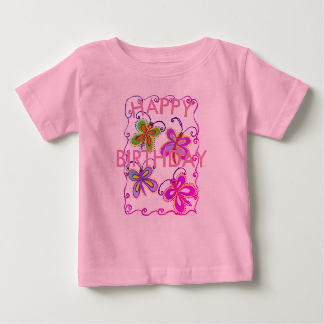 Little Princess Beautiful Fantastic Girly Design Baby T-Shirt (Front)