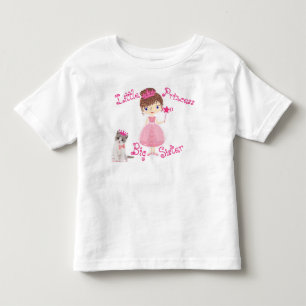 Little Princess Big Sister Toddler T-Shirt