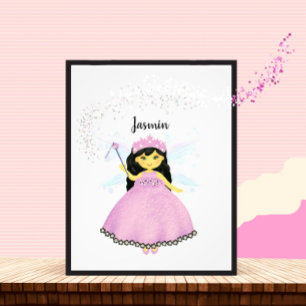 Little princess fairy photo print