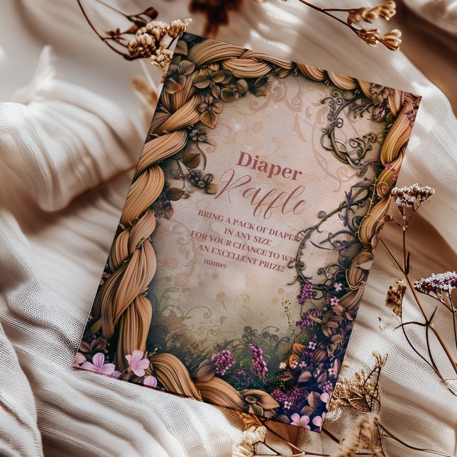 Little Princess Fairytale  Diapper Raffle Enclosure Card (Creator Uploaded)