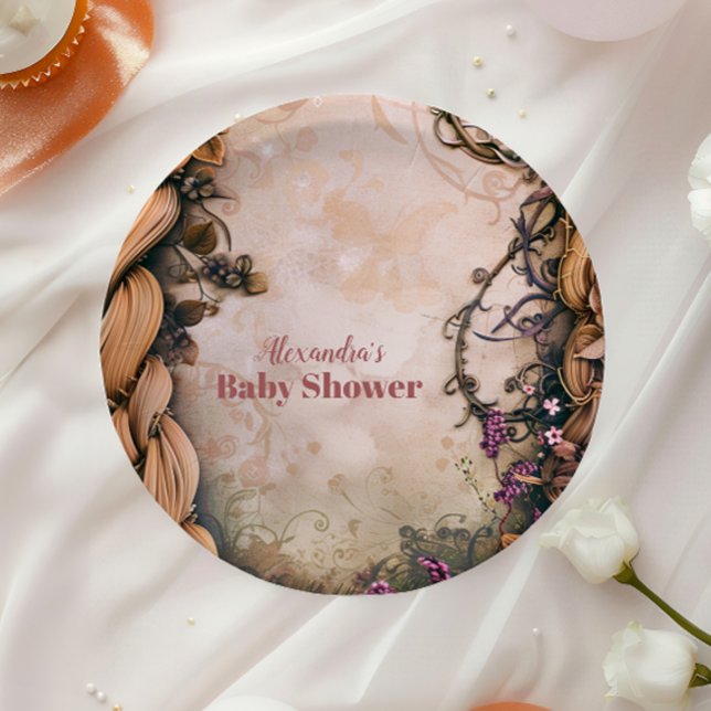 Little Princess Fairytale  Paper Plate (Creator Uploaded)