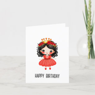 Little princess holiday card
