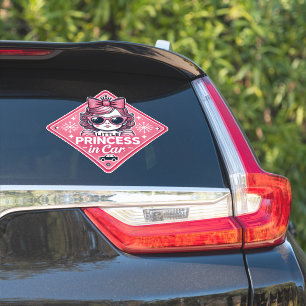 Little Princess in Car Sign