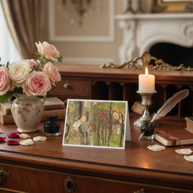 Little Princess in the Forest Note Card (Creator Uploaded)