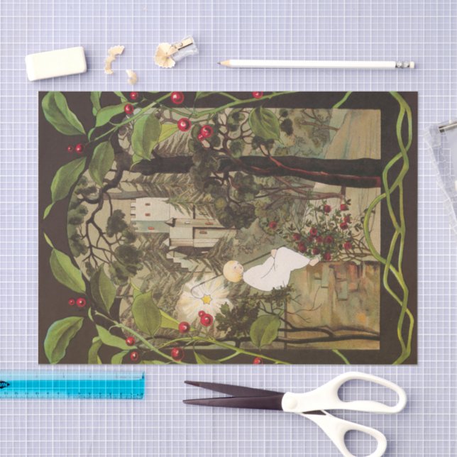 Little Princess in the Forest  Tissue Paper (Craft)