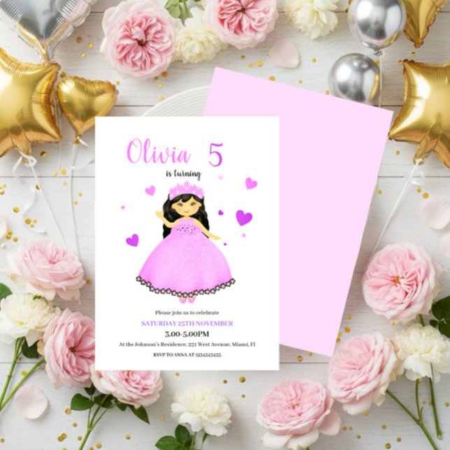 Little princess invitation (Creator Uploaded)