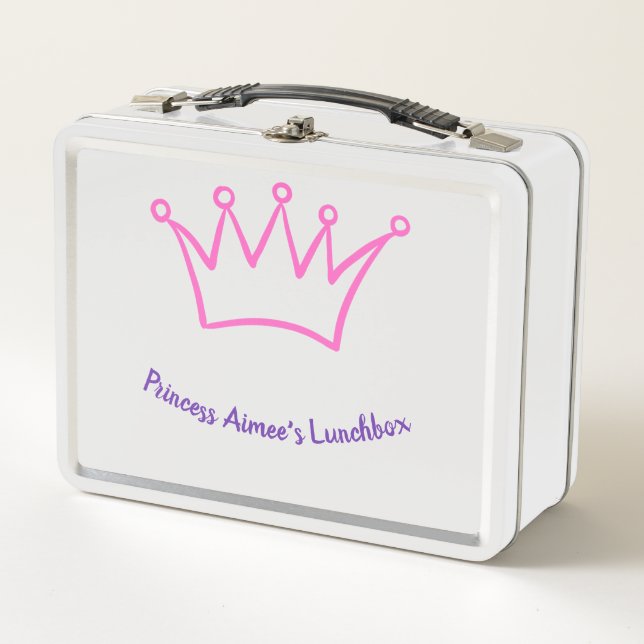 Little Princess Metal Lunch Box (Front)