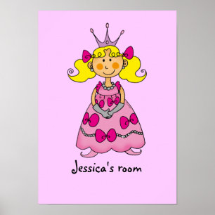 Little princess room (blonde hair) poster