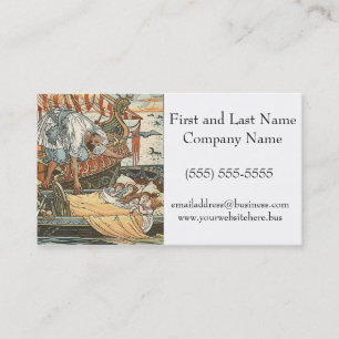 Little Princesses Belle Etoile Illustration Business Card