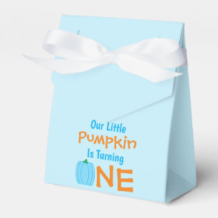 Little Pumpkin 1st Birthday Favour Box