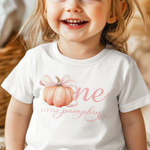 Little Pumpkin 1st Birthday Shirt