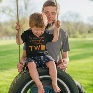 Little Pumpkin 2nd Birthday Toddler T-Shirt