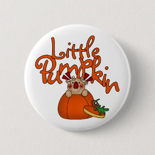 Little Pumpkin 6 Cm Round Badge