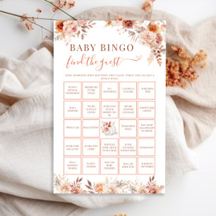 Little Pumpkin Baby Bingo Find The Guest Game