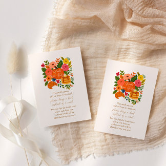 Little Pumpkin Baby Shower Books For Baby Cards
