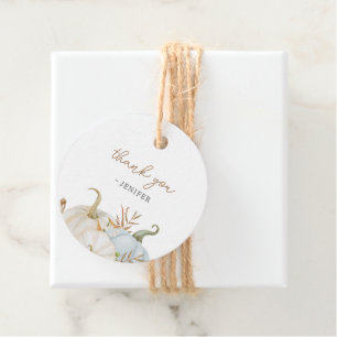 Little Pumpkin Baby Shower  Favour Tags