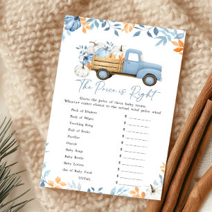 Little Pumpkin Blue Truck The Price Is Right Game